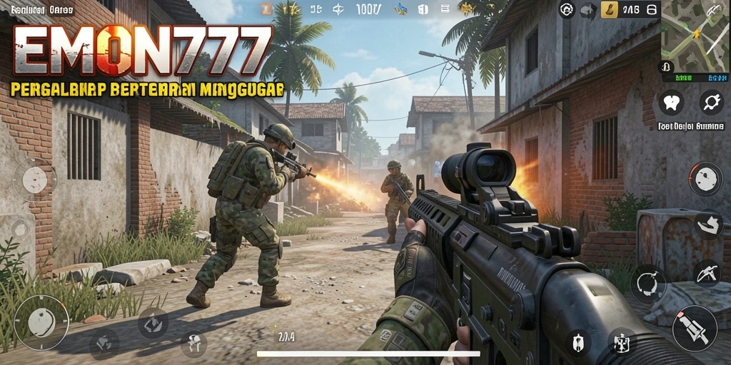 Tampilan gameplay EMON777 yang intens dan menegangkan.