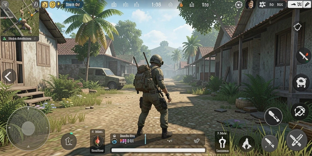 Gamer menikmati gameplay Simulation yang mendetail dan interaktif.