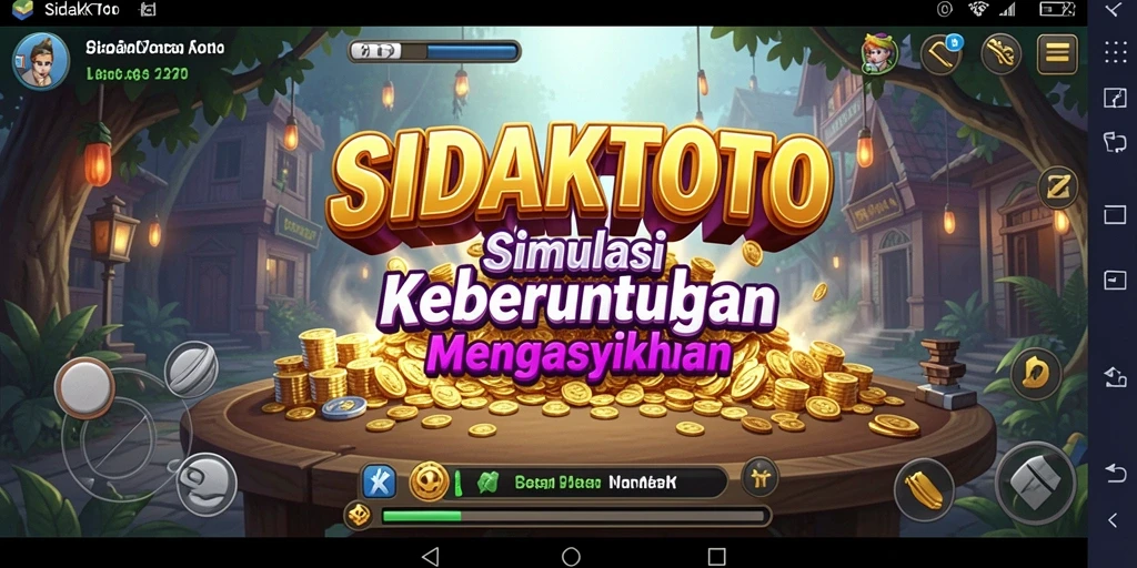 Gameplay seru dari SIDAKTOTO dalam aksi.