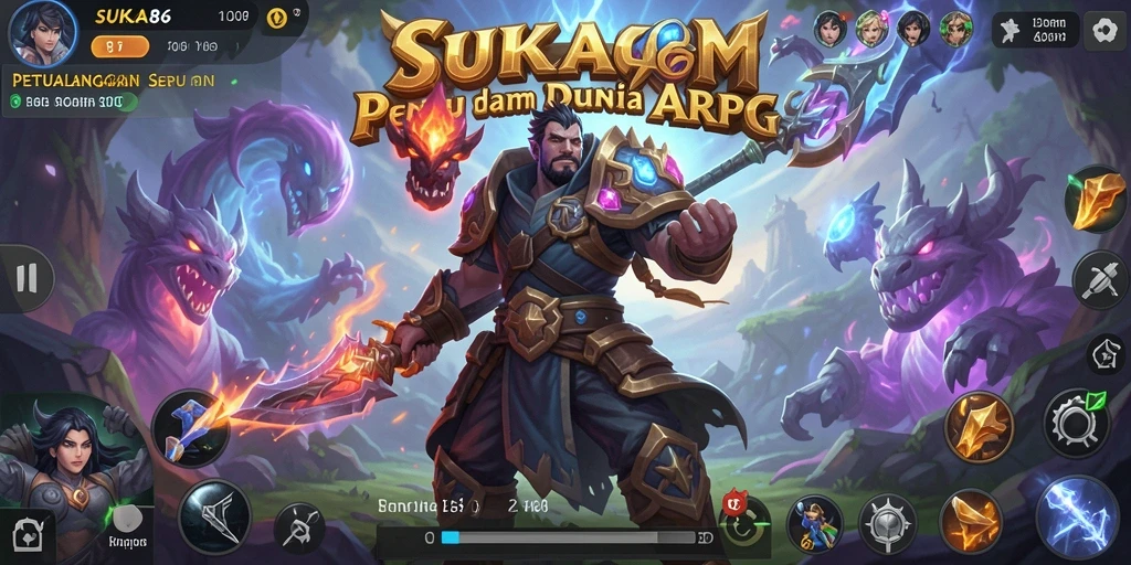 Gameplay mendebarkan di dunia fantasi SUKA86.