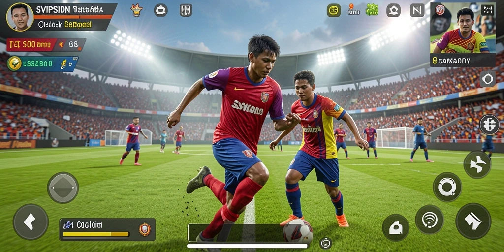Tampilan gameplay SVIPSIDN yang mendebarkan dan kompetitif.